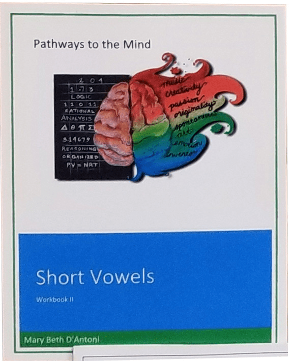 Workbook 2 Ebook – Pathways to the Mind – “Short Vowels”